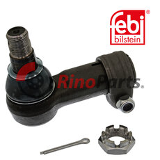 1315 878 Tie Rod End with castle nut and cotter pin