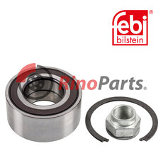 71753821 Wheel Bearing Kit with ABS sensor ring, axle nut and locking ring