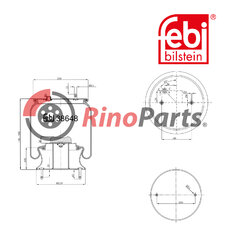 1 440 301 Air Spring with steel piston