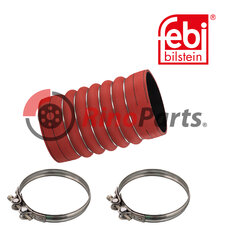 002 094 57 82 S1 Charger Intake Hose with hose clamps