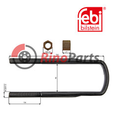 A-00088 U-Bolt with nuts