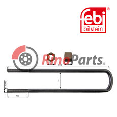 A-00094 U-Bolt with nuts