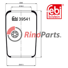 750 212 Air Spring without piston