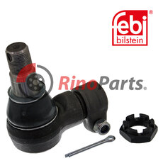 1624093 Angle Ball Joint for steering hydraulic cylinder with castle nut and cotter pin