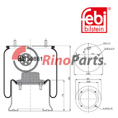 015 323 Air Spring with steel piston