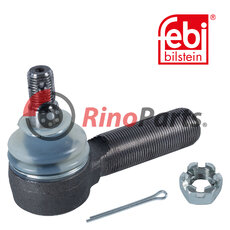 000 330 11 35 Tie Rod End with castle nut and cotter pin