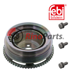 55181200 S1 TVD Pulley for crankshaft, with sensor ring and bolts