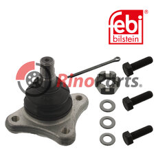 4010A137 Ball Joint with castle nut, cotter pin, locking nuts and bolts