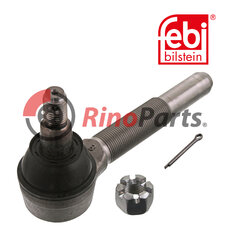 MC891912 Tie Rod End with castle nut and cotter pin