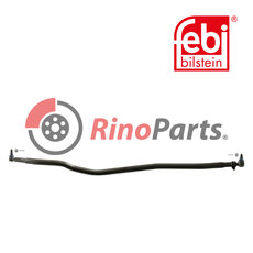 24425660 Drag Link with castle nuts and cotter pins, from steering gear to 2nd front axle