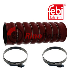 960 501 18 82 S1 Charger Intake Hose with hose clamps