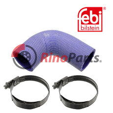 81.96301.0387 S1 Coolant Hose with hose clamps